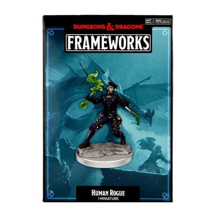  WizKids D&D Frameworks Female Human Rogue 