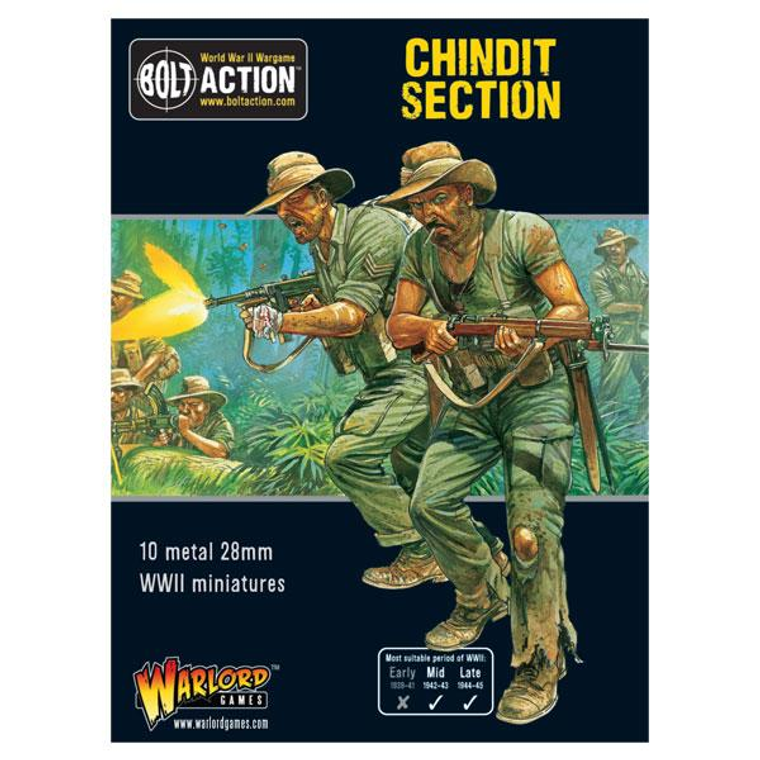  Warlord Games 28mm Bolt Action Chindit Section 1942-1945 
