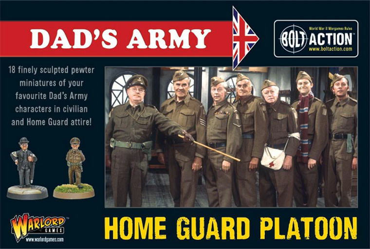  Warlord Games 28mm Bolt Action Dad's Army Home Guard Platoon 