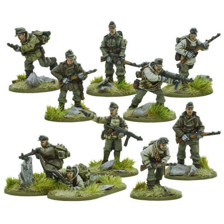  Warlord Games 28mm Bolt Action German Gebirgsjager Squad 