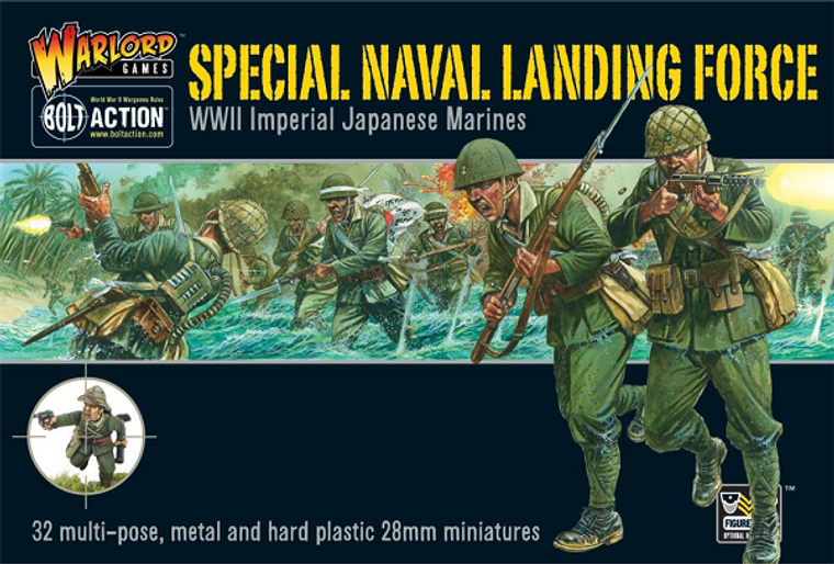  Warlord Games 28mm Bolt Action Japanese Special Naval Landing Force 