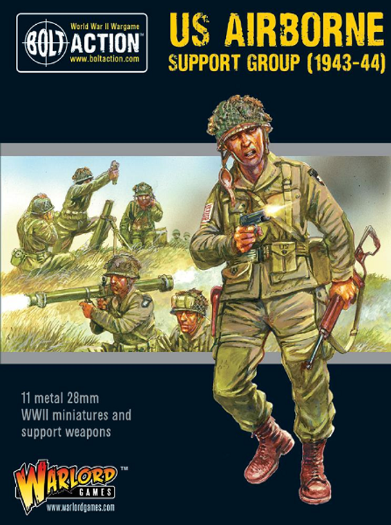  Warlord Games 28mm Bolt Action US Airborne Support Group 1943-1944 