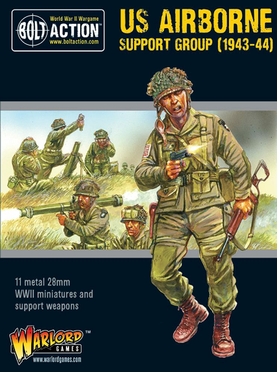 Warlord Games 28mm Bolt Action US Airborne Support Group 1944-1945 