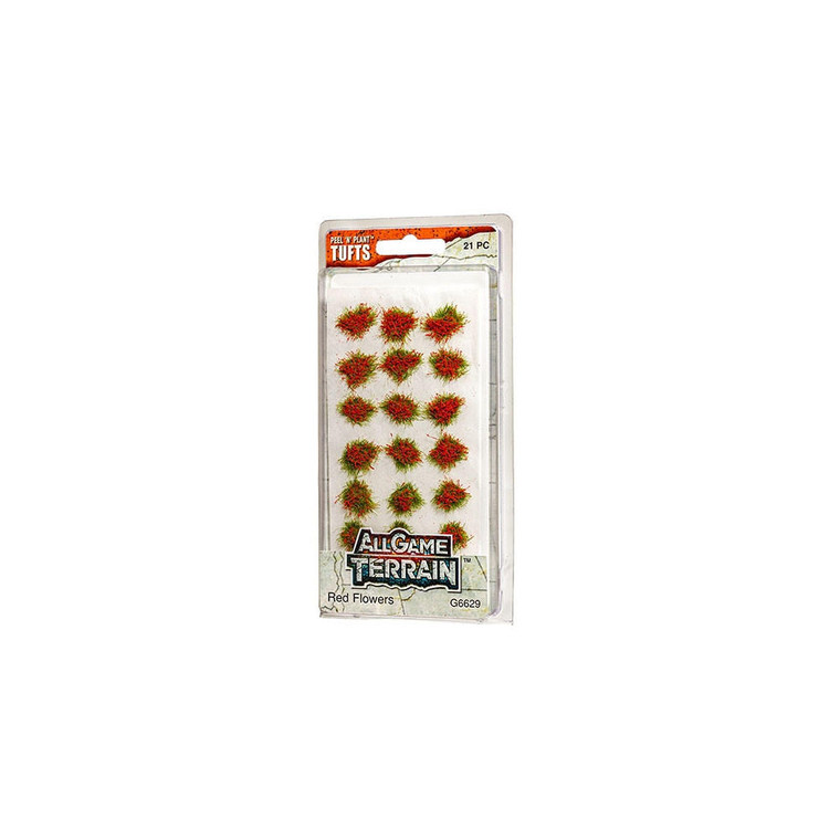  All Game Terrain Red Flower Tufts 