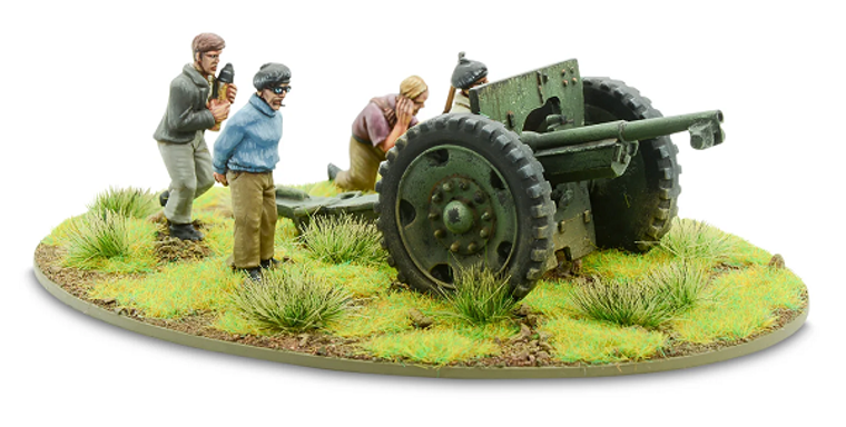  Warlord Games 28mm Bolt Action French Resistance Light Artillery 