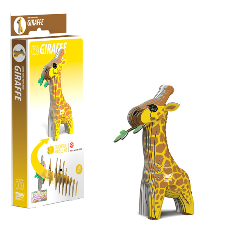  Eugy Giraffe Card 3D Puzzle 