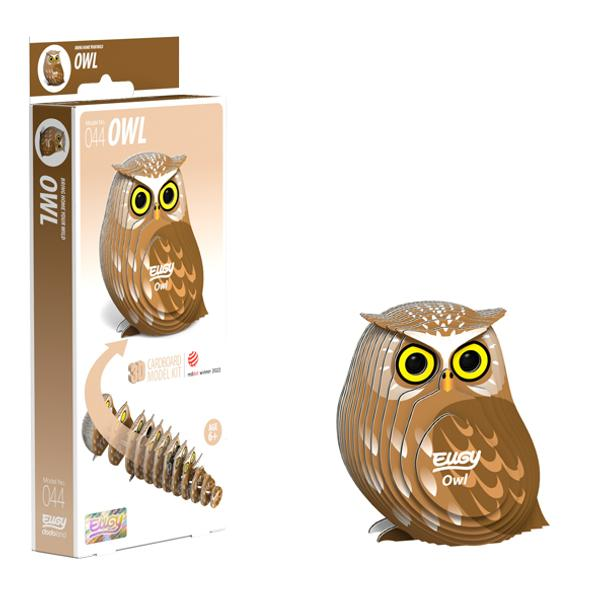  Eugy Owl Card 3D Puzzle 