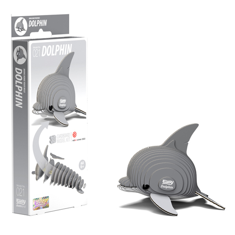  Eugy Dolphin Card 3D Puzzle 