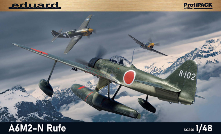  Eduard 1/48 Mitsubishi A6M2-N Rufe ProfiPACK Edition 