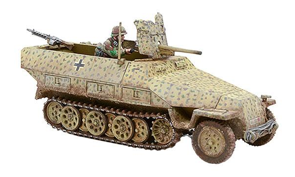  Warlord Games 28mm Bolt Action Sd.Kfz.251/10 Ausf.D 37mm Pak 36 Half-Track 