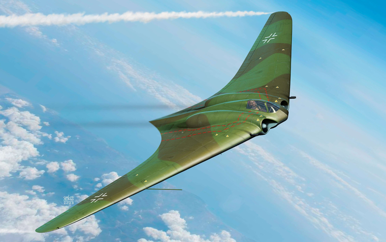  Academy 1/72 Horten Ho 229 Wunderwaffe 