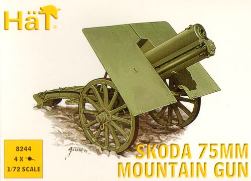  Hat Industrie 1/72 Skoda 75mm Mountain Gun 