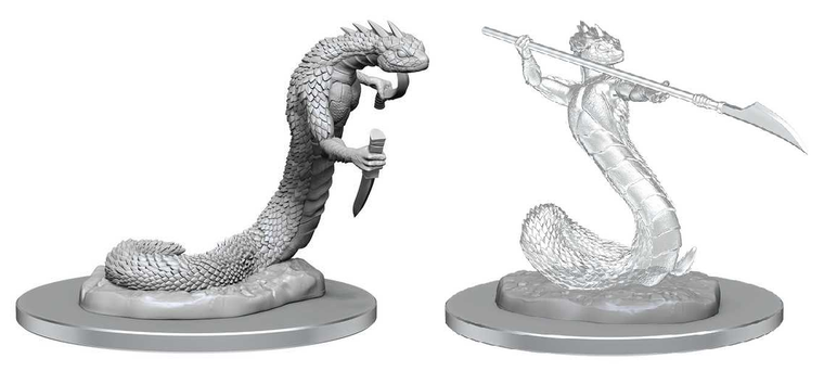  WizKids Critical Role Miniatures Serpentfolk & Serpentfolk Ghost 