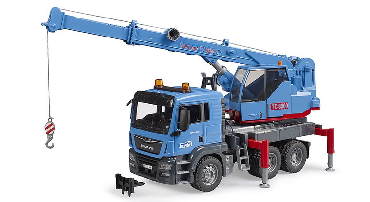  Bruder MAN TGS Crane Truck 