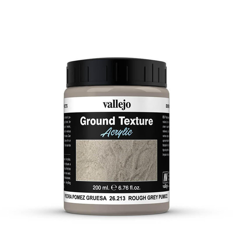  Vallejo Acrylic Stone Textures 200ml Rough Grey Pumice 