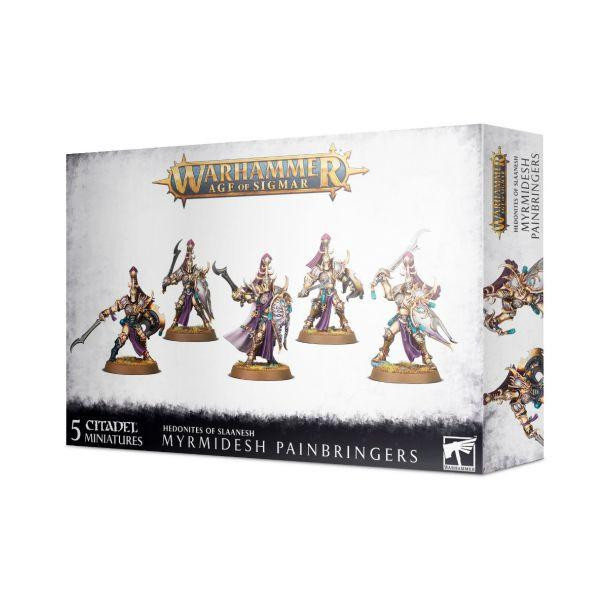  Games Workshop Age of Sigmar - Hedonites of Slaanesh - Myrmidesh Painbringers or Symbaresh Twinsouls 