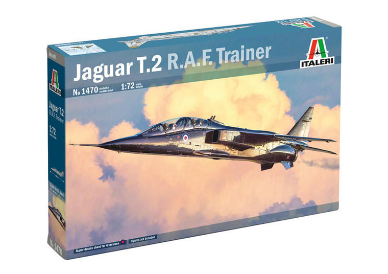  Italeri 1/72 RAF Jaguar T.2 Trainer Model Kit 