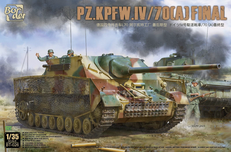  Border Models 1/35 Pz.Kpfw.IV/70(A) Jagdpanzer Last Production 