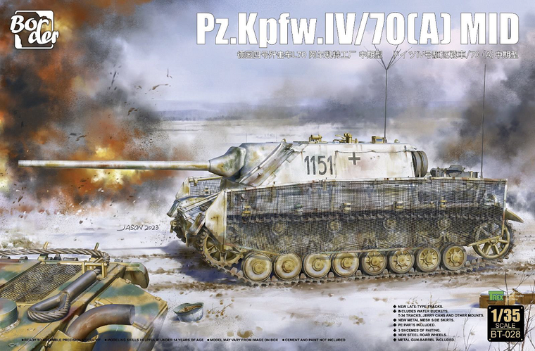  Border Models 1/35 Pz.Kpfw.IV/70(A) Jagdpanzer Mid Production 
