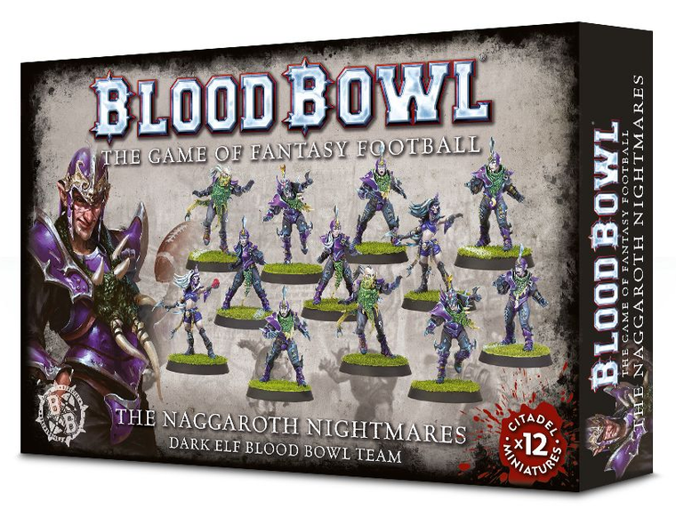  Games Workshop Blood Bowl Team - Naggaroth Nightmares 