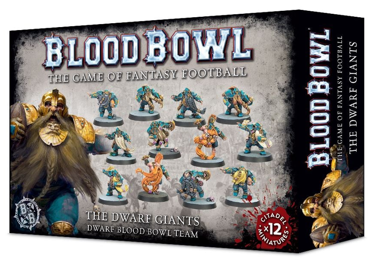  Games Workshop Blood Bowl Team - The Dwarf Giants 