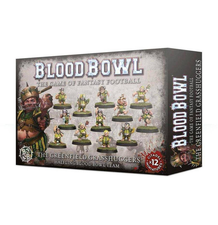  Games Workshop Blood Bowl - Team - Halfling Team - The Greenfield Grasshuggers 