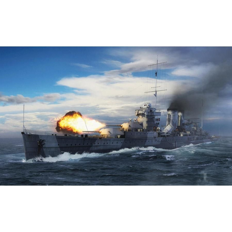  Trumpeter 1/700 HMS York Heavy Cruiser Model Kit 