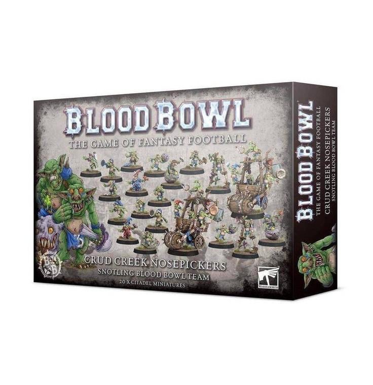  Games Workshop Blood Bowl - Team - Snotling Team - The Crud Creek Nosepickers 