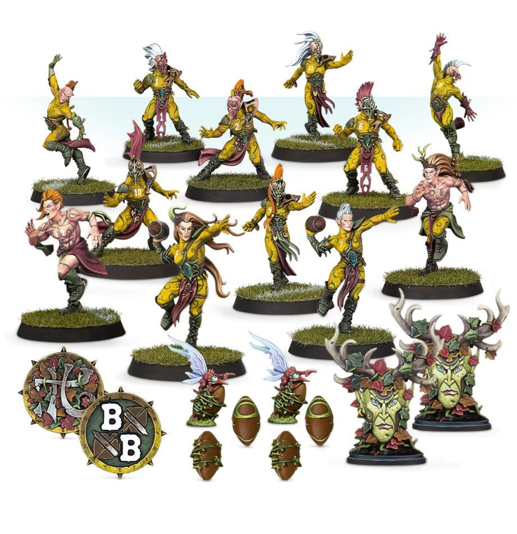  Games Workshop Blood Bowl Team - The Athelorn Avengers 