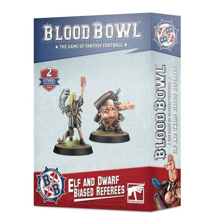  Games Workshop Blood Bowl - Elf and Dwarf Biased Referees 