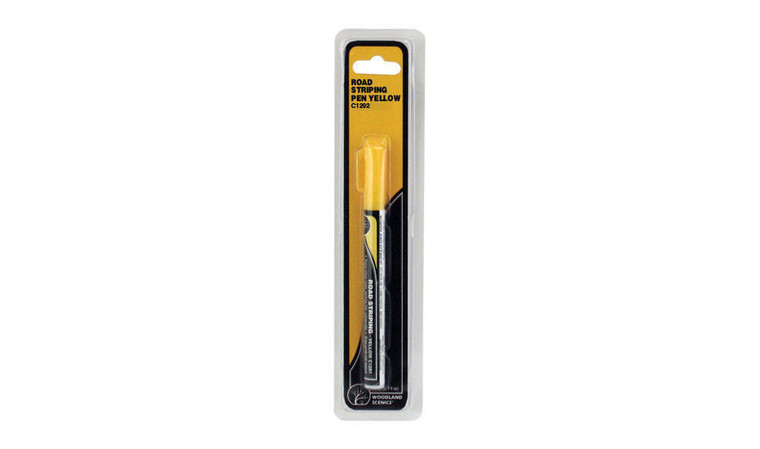  Woodland Scenics Road Striping Pen Yellow 