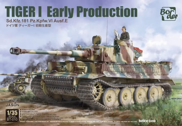  Border Models 1/35 Pz.Kpfw.VI Ausf.E Tiger Early Model Kit 