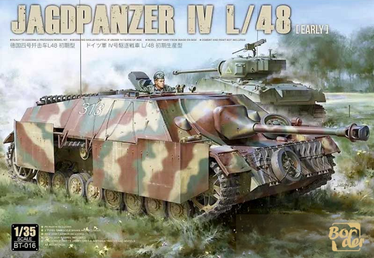  Border Models 1/35 Jagdpanzer IV L/48 Early Model Kit 