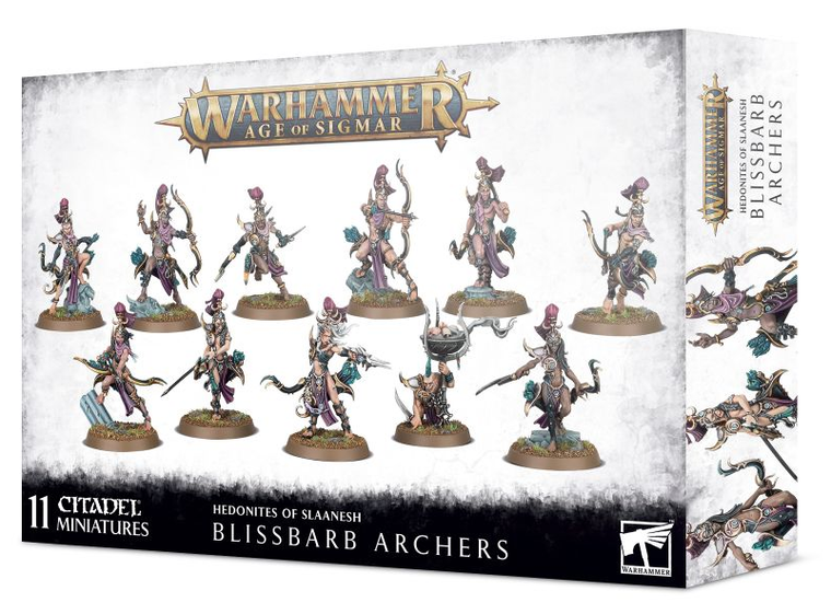  Games Workshop Hedonites of Slaanesh Blissbarb Archers 