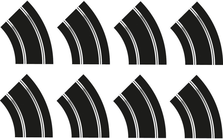  Scalextric R2 Curve Track Extension Pack 