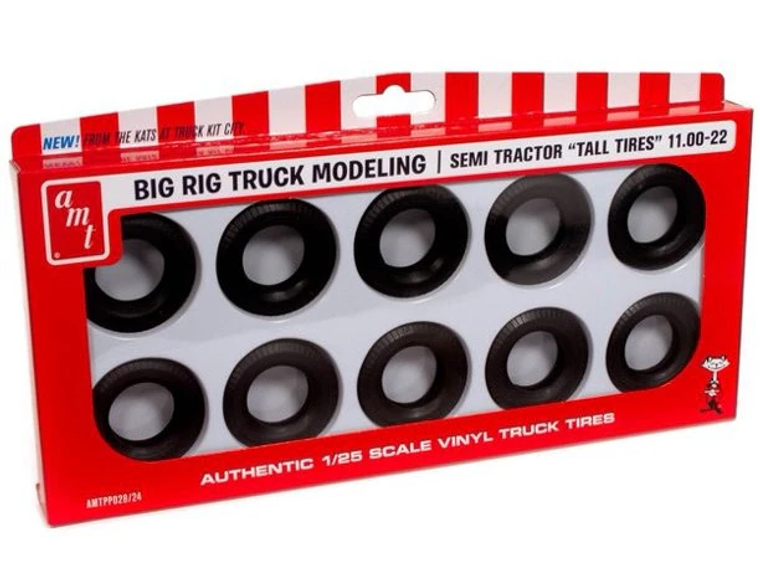 Amt Models AMT Models 1/25 Semi-Truck 'Tall Tires' 