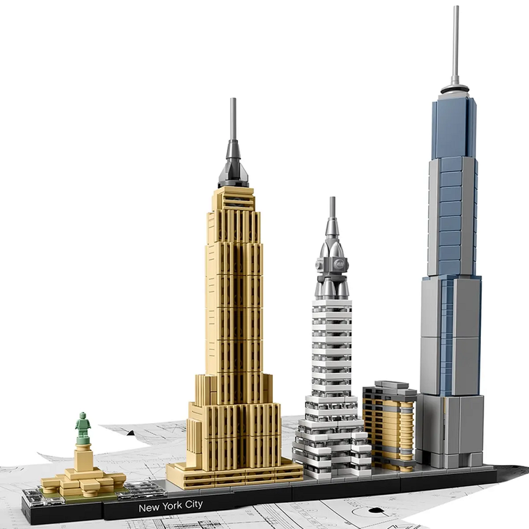  Lego Architecture New York Skyline 