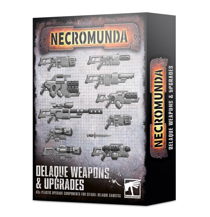 Games Workshop Necromunda - Weapons & Upgrades - Delaque