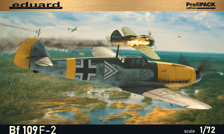  Eduard 1/72 Messerschmitt Bf 109F-2 ProfiPACK 