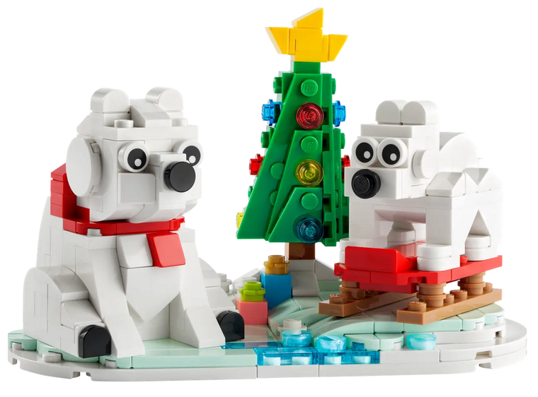  Lego Wintertime Polar Bears 