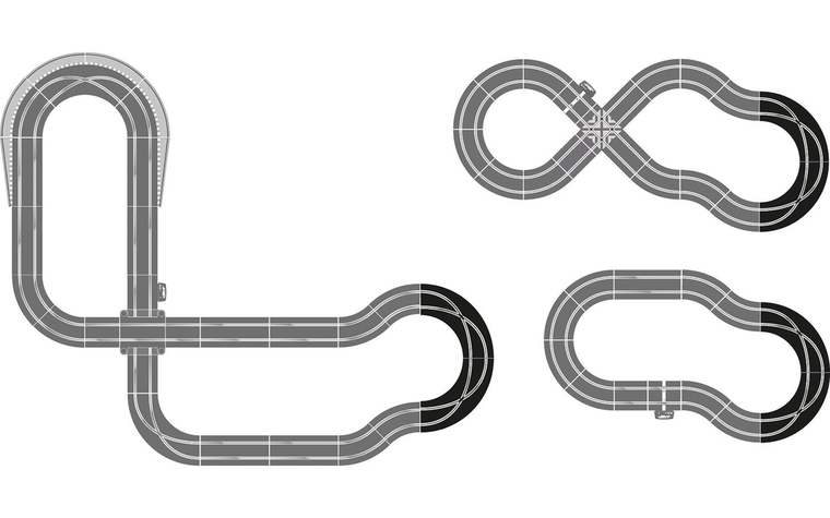  Scalextric Racing Curves Track Accessory Pack 