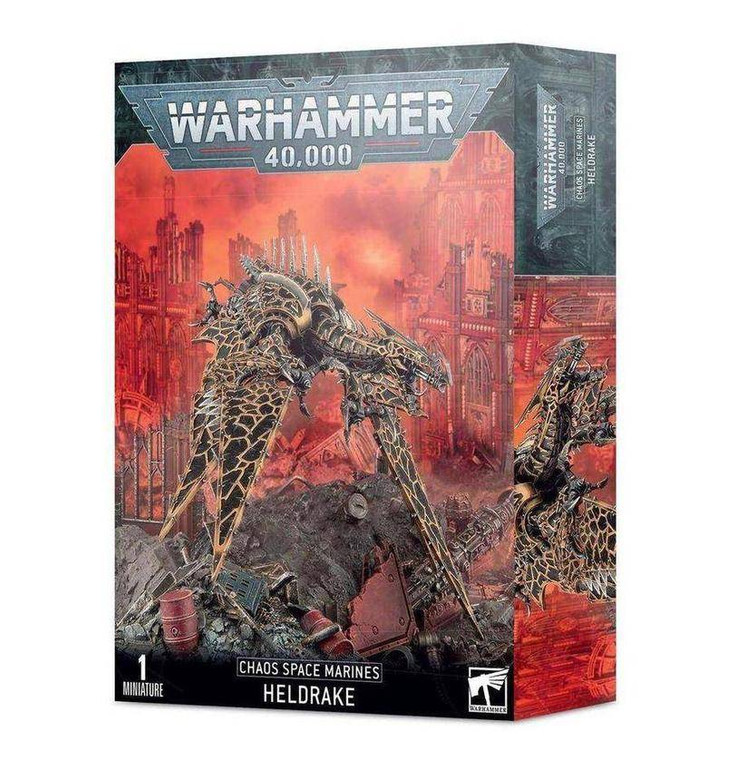  Games Workshop Warhammer 40,000 - Chaos Space Marines - Heldrake 
