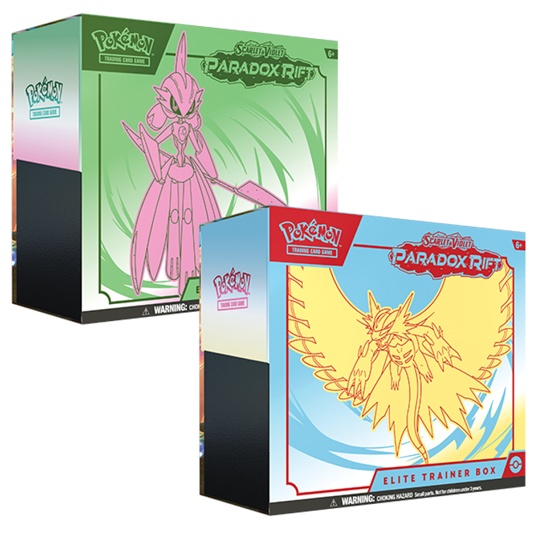  Pokemon TCG Scarlet & Violet 4 Paradox Rift Elite Trainer Box 