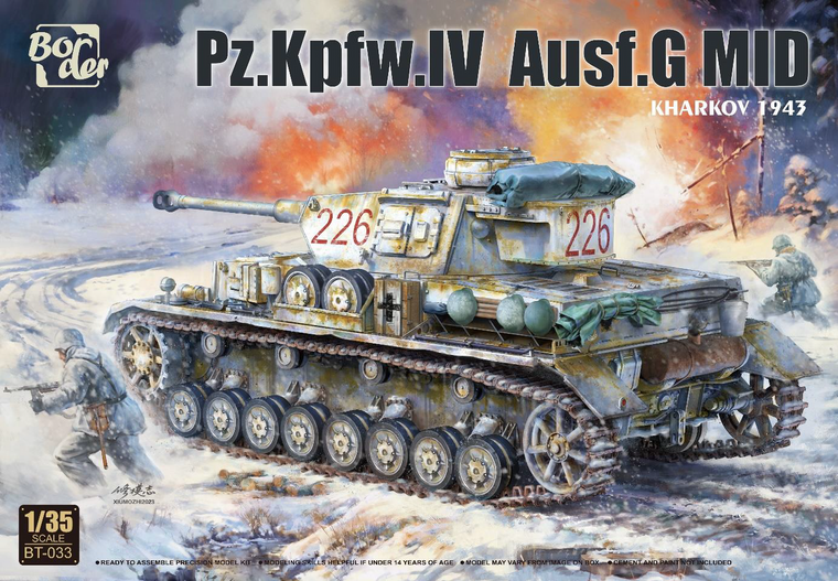  Border Models 1/35 Pz.Kpfw.IV Ausf.G Panzer Mid Production 