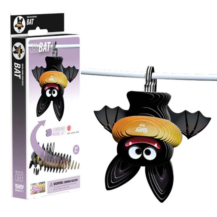  Eugy 93 Bat Card 3D Puzzle 