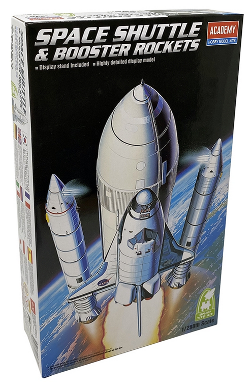  Academy 1/288 Space Shuttle & Booster 