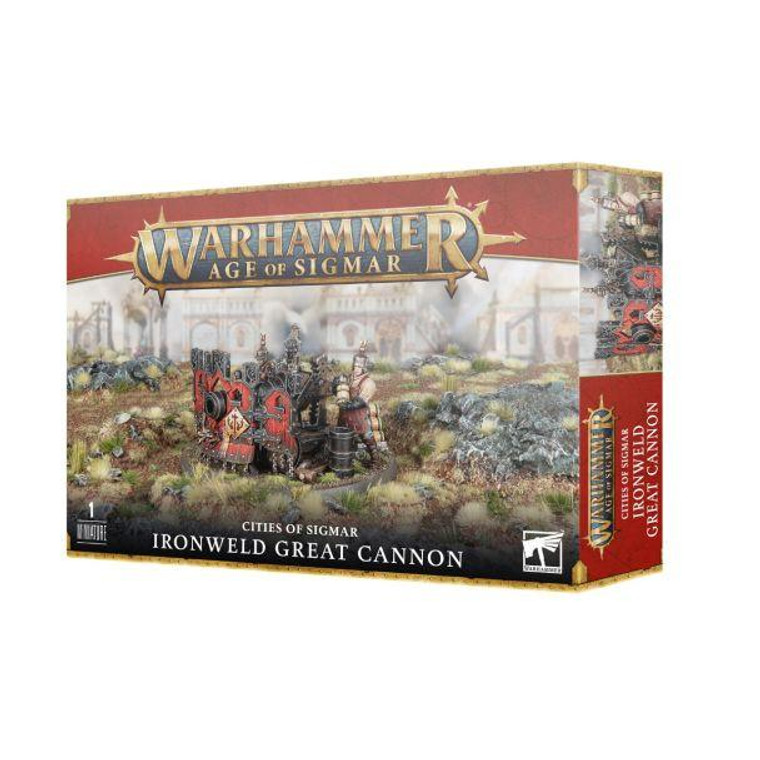 Games Workshop Age of Sigmar - Cities of Sigmar - Ironweld Great Cannon   Games Workshop Age of Sigmar - Cities of Sigmar - Ironweld Great Cannon