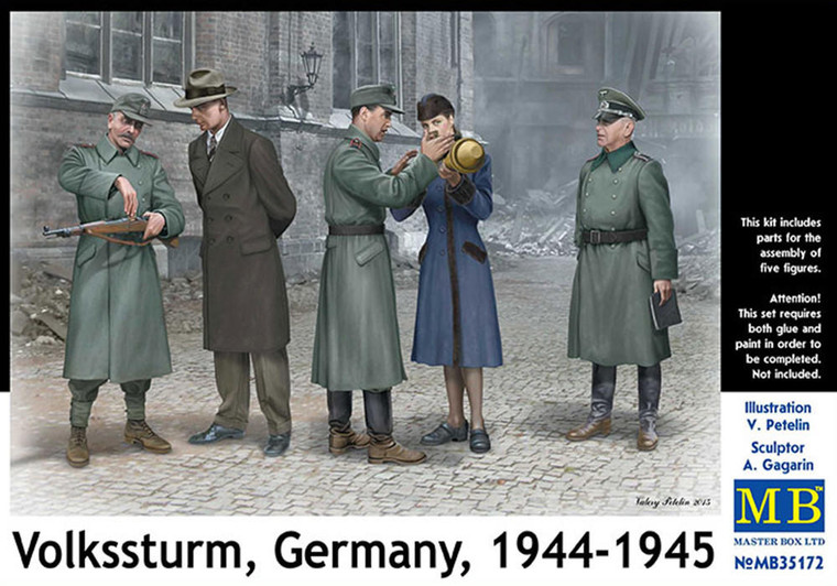  Master Box 1/35 Volkssturm, Germany, 1944-1945 