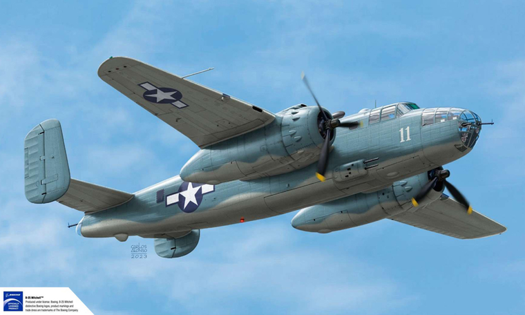  Academy 1/48 North American PBJ-1D USMC The Flying Nightmares 