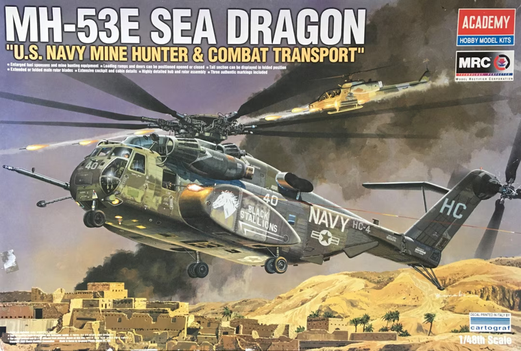 Academy Copy of Academy 1/48 Sikorsky MH-53E Sea Dragon US Navy 